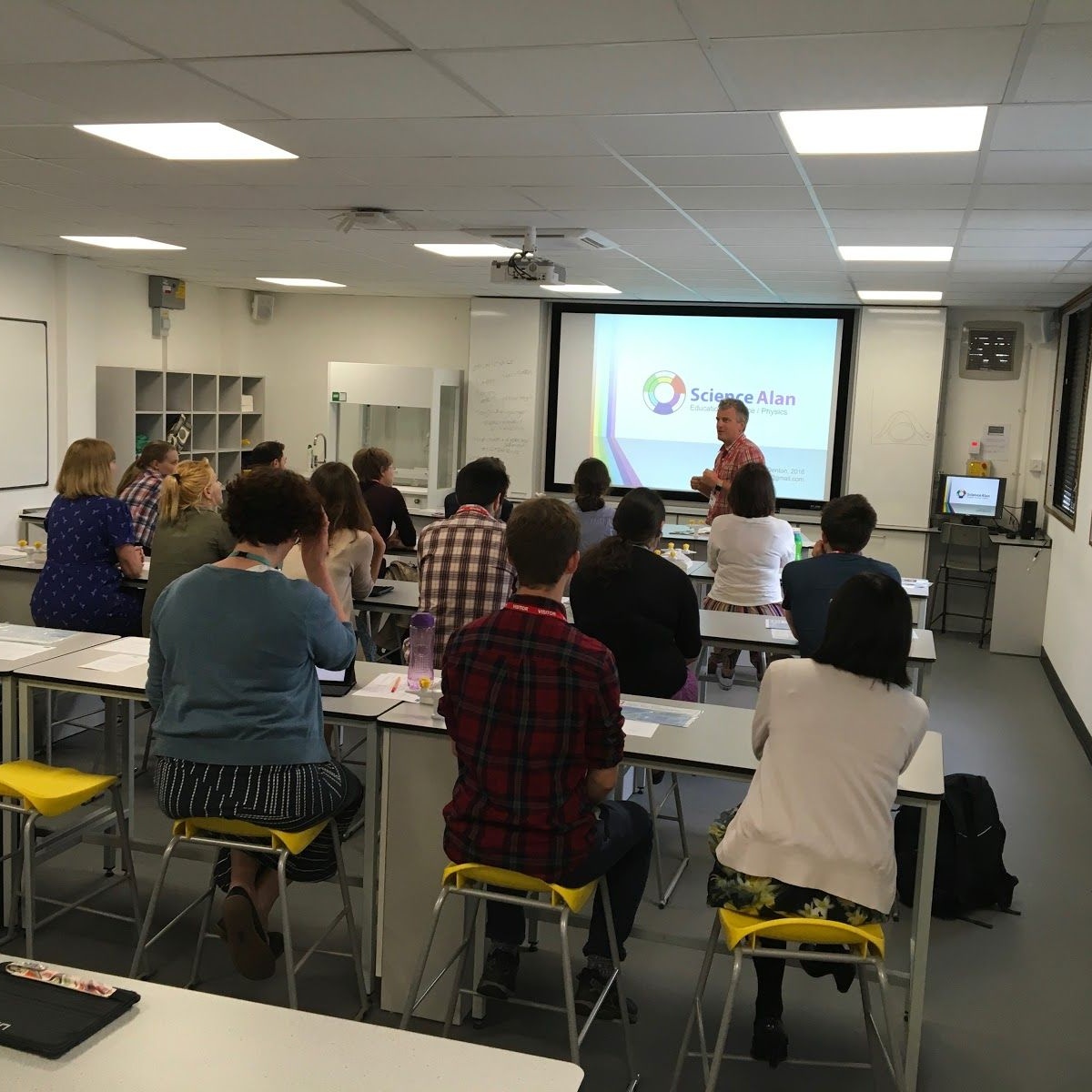 Science CPD event inspires teachers to think differently - Stephen ...