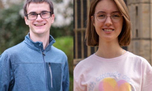 Students George and Kseniia selected to represent the UK in Olympiads