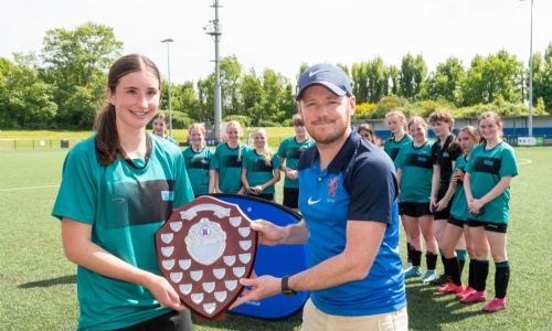 Stephen Perse Cambridge U15 Girls Win National Football Title