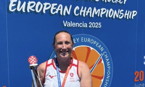 Vicki Franks Helps England to European Masters Hockey Glory
