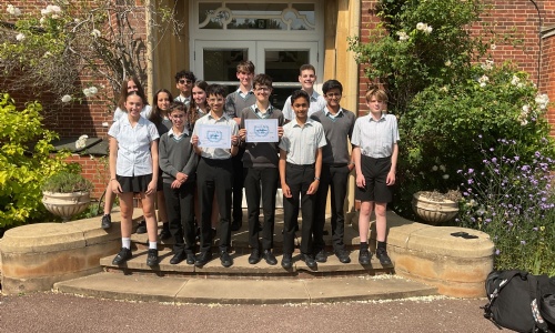 Year 9 Stephen Perse Cambridge Students at the Model UN Conference