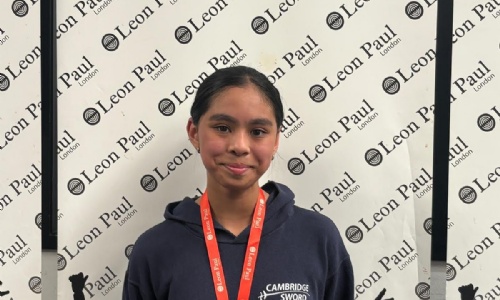 Year 8 Rosie selected by British Fencing to represent GB at U14 European Fencing Finals